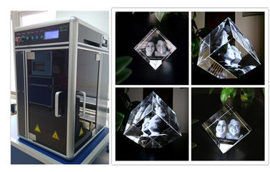 Китай Стеклянный гравировальный станок лазера Кристл 3Д, рентабельная система гравировки лазера 3Д поставщик